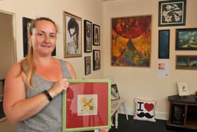 Rachel Joyner of RJ Arts, Garstang Rd, Fulwood