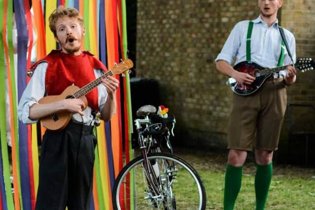 The Handlebards are performing Twelfth Night