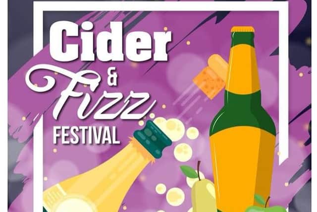 A Cider & Fizz Festival is being held at Longridge Civic Hall