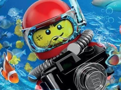 Kids and adults alike will love searching for the hidden LEGO pieces at SEA LIFE Blackpool