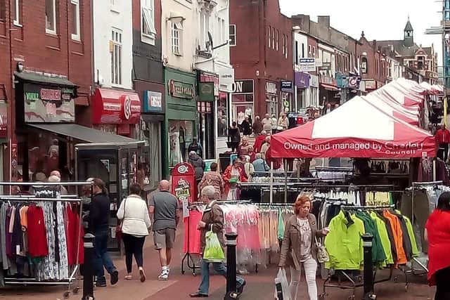 Malcolm Allen, chairman of Chorleys Traders Alliance and owner of Malcolms Musicland, said: Its been extremely good for business. Footfall was been up 60 to 70 per cent in the three weeks after it moved."