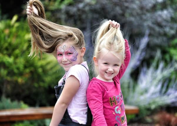 Picture by Julian Brown 21/07/18



Young sisters Emily and Lola Masterman, aged seven and five, are donating their hair to the Little Princess Trust during a special fund-raiser event At The Rose Of Farington, Leyland

NB. Only a couple of pictures as the haircut was the only thing happening