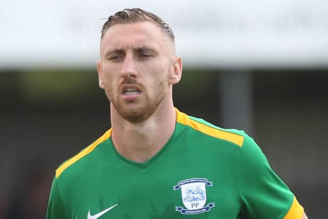 North End striker Louis Moult scored against Oldham at the weekend