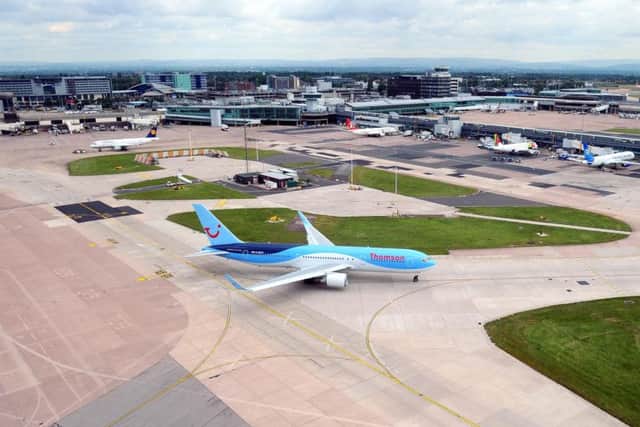 General view of Manchester Airport