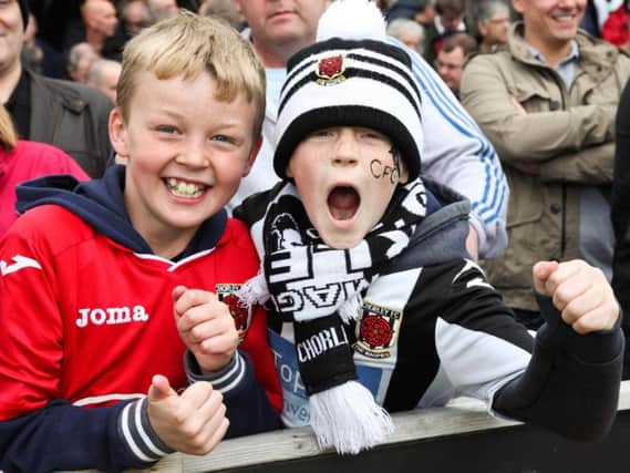 Young Magpie fans