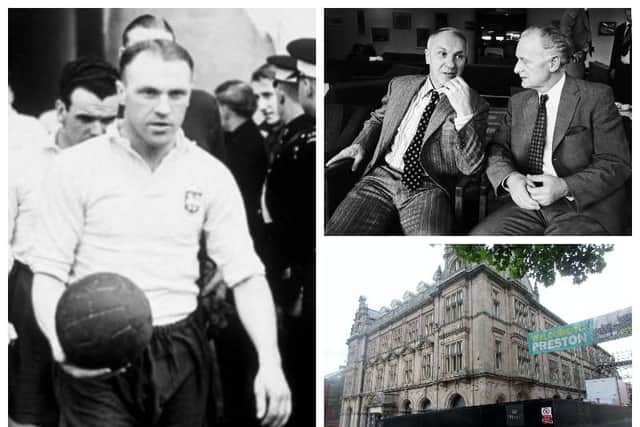 Bill Shankly catches up with Sir Tom Finney to reminisce on their playing days together