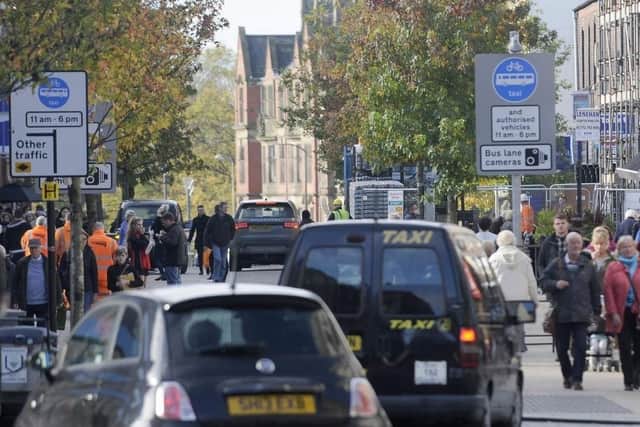 The shared space scheme in Fishergate