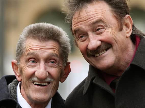The Chuckle Brothers, Barry (left) and Paul Elliott (Image: Yui Mok/PA Wire)