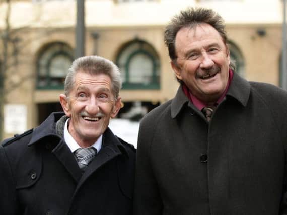 The Chuckle Brothers, Barry (left) and Paul Elliott (Image: Yui Mok/PA Wire)
