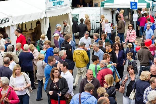 The crowds will be flocking to Clitheroe Food Festival