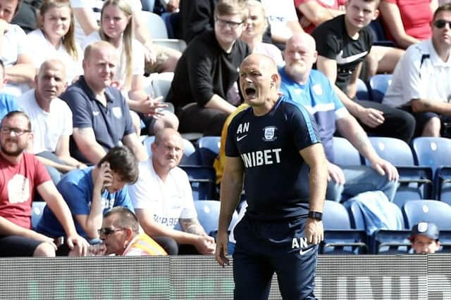 Preston manager Alex Neil