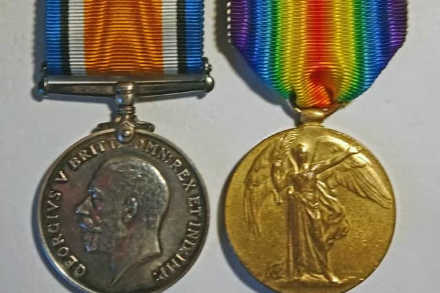 Private John Kerr's First World War medals