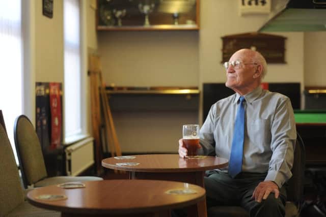 The Knights of St Columba Club in Fleetwood Street, Leyland is closing after 70 years.  Pictured is member Tom Corrie.