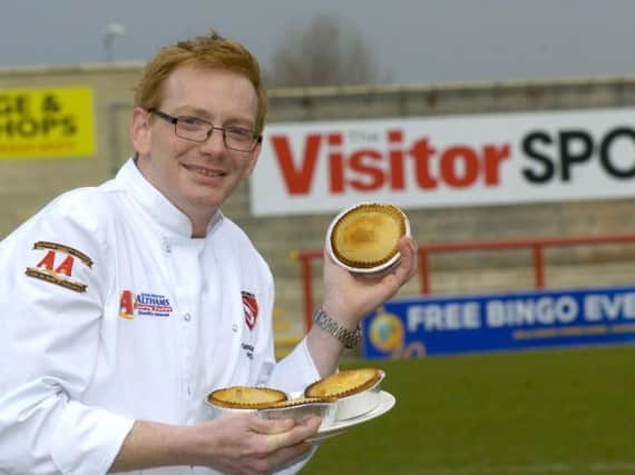 Graham Aimson won fans for his pies at Morecambe FC