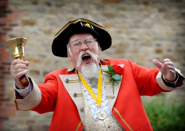 Next week's Garstang Arts Festival culminates in the National Town Criers Competition