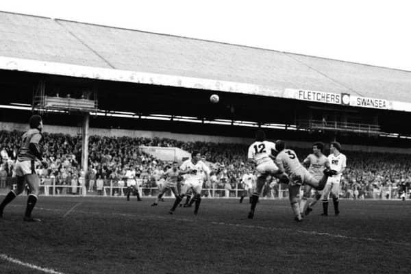 North End in action at Swansea in October 1988