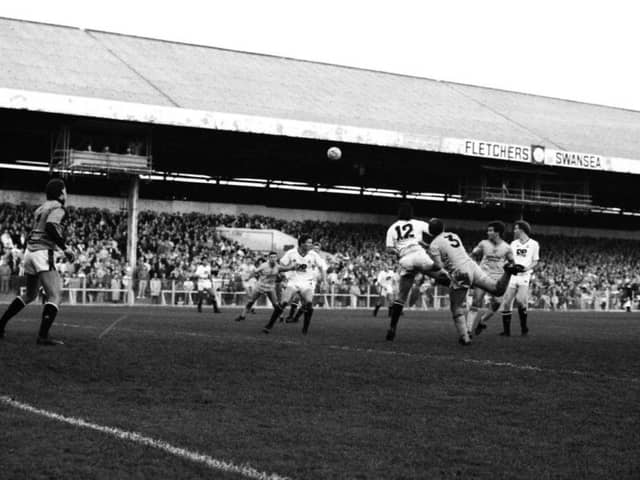 North End in action at Swansea in October 1988