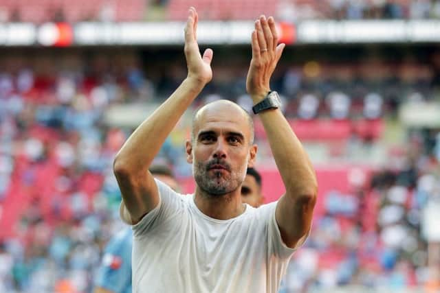 Manchester City manager Pep Guardiola