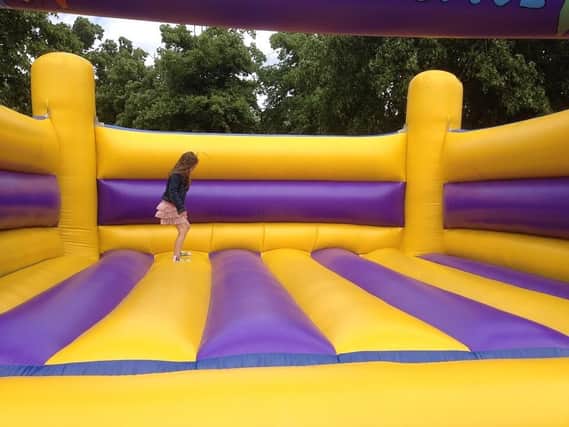 The event will include a bouncy castle