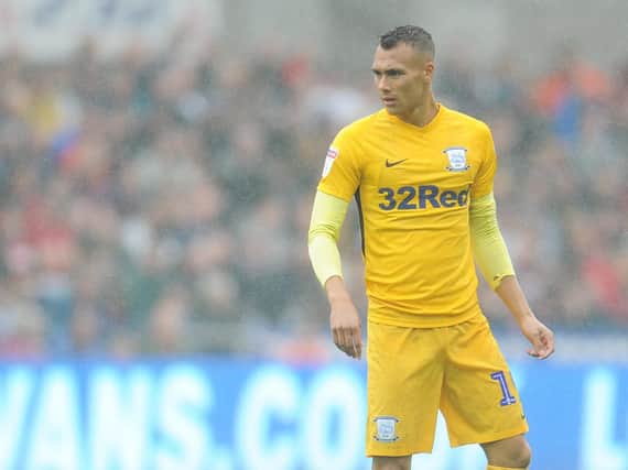 Graham Burke made his PNE debut at Swansea and could feature against Morecambe