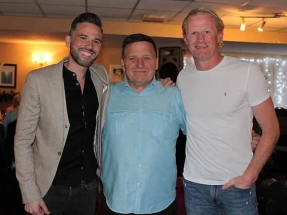 Chef Dean Edwards, Tony Cartwright, footballer Colin Hendry