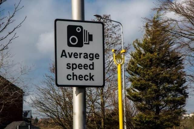An average speed camera