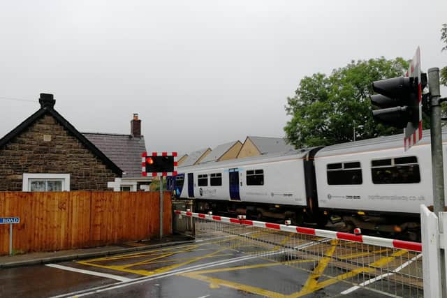 Level crossing on Brindle Road, which locals say already causes traffic congestion.