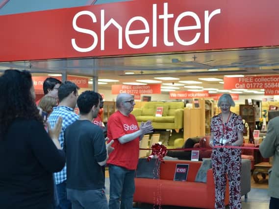 New Shelter launches at Fishergate Shopping Centre in Preston