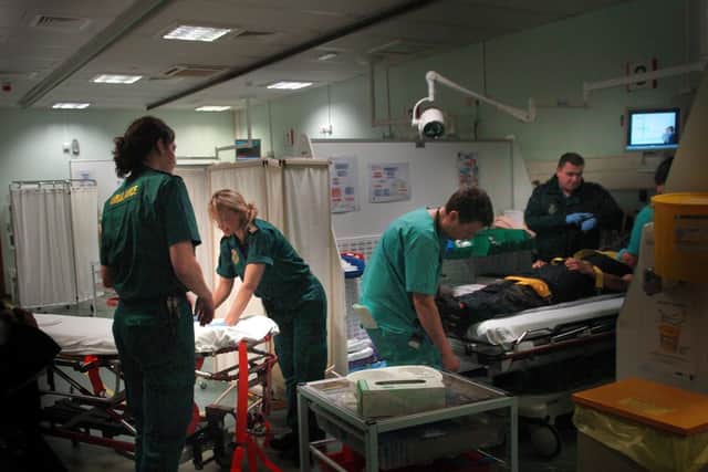 The heatwave triggered a summer surge in A&E departments