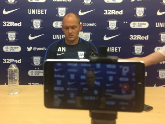 Alex Neil will be talking to the media on Thursday morning ahead of Preston hosting Stoke at Deepdale on Saturday