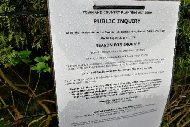 The planning inquiry will run for four days with a decision due in a few weeks' time.