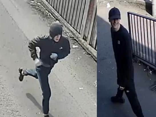 Two of the three men police would like to speak to (Photo: Lancashire Police)