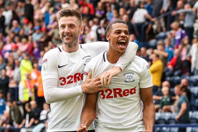 Paul Gallagher and Lukas Nmecha