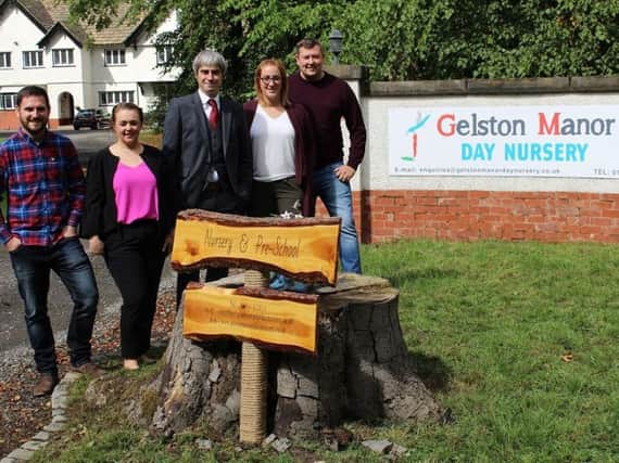 L-R: Neil Ward, Laura Ward, Chris Green, Annemarie Capper and Simon Capper
