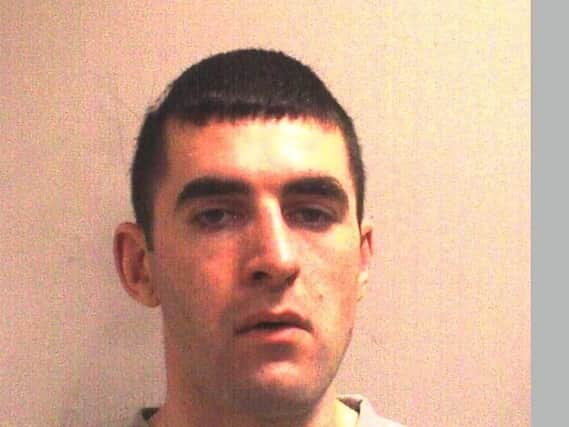 Joseph Ormonde, 31, previously of Mitchell Street, Burnley was convicted of section 18 wounding with intent following a trial at Preston Crown Court. He was cleared of attempted murder (Photo: Lancashire Police)