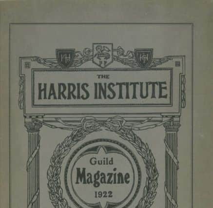 Harris Institute Guid Magazine 1922 - cover