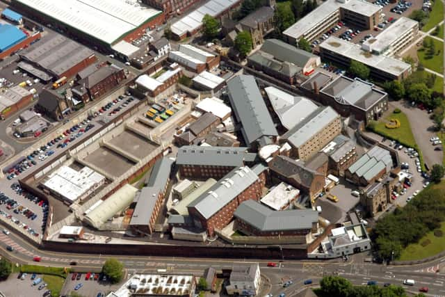 Preston Prison from the air