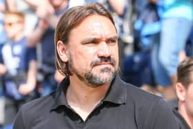 Norwich City manager Daniel Farke