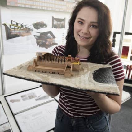 UCLan 2... Pashe Taylor with her plans to turn a former cotton mill into a community hub