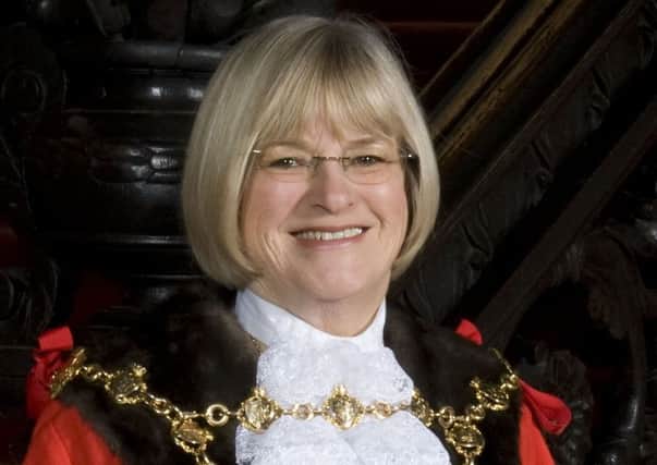 Mayor of Chorley, councillor Margaret Lees
