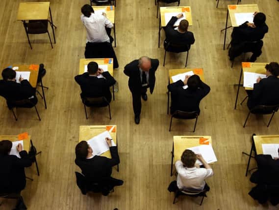 Concern over new grading system as Lancashire teenagers pick up their exam results
