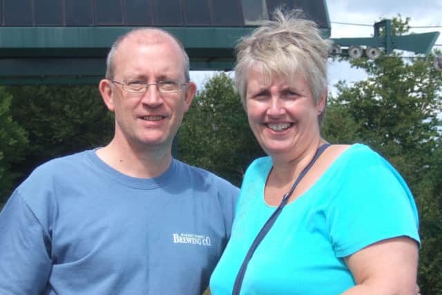 Mark Howarth and his wife Jane - Health Feature sarcoma