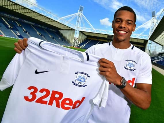 Manchester City's Lukas Nmecha is one of the loan players currently at Deepdale