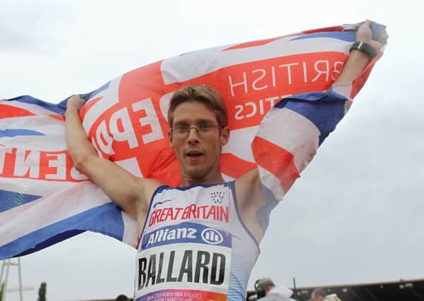 Graeme Ballard at World Para Athletics European Championships in Berlin (photo by Ben Booth Photography)