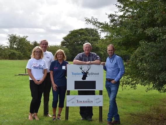 Participants took part in the annual Toplands Clay Shoot and Tessleymoor Gundogs Country charity event, raising 11,112 which will be split between Heartbeat, Headway, MNDA, the MS Society and the Woodplumpton parish.