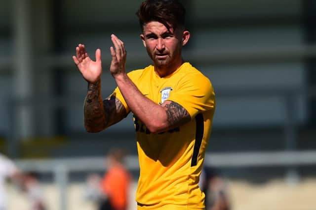 Preston striker Sean Maguire is currently sidelined with a hamstring injury.