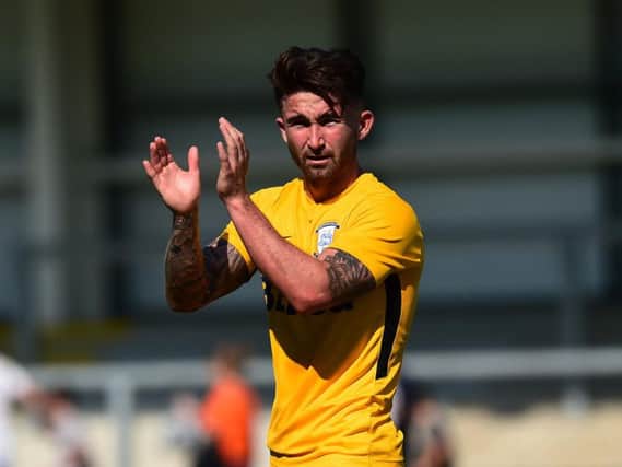 Preston striker Sean Maguire is currently sidelined with a hamstring injury.