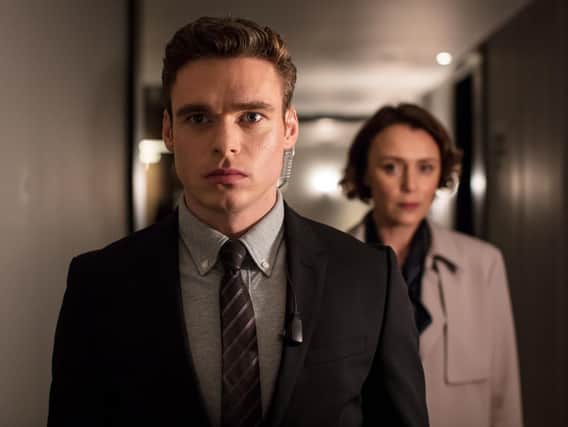 Richard Madden and Keeley Hawes star in the new BBC thriller series, Bodyguard.