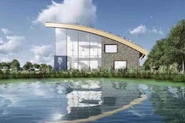 An artist's impression of PNE's new training ground at Ingol