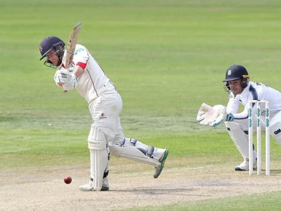 Alex Davies was the only Lancashire player to reach 20
